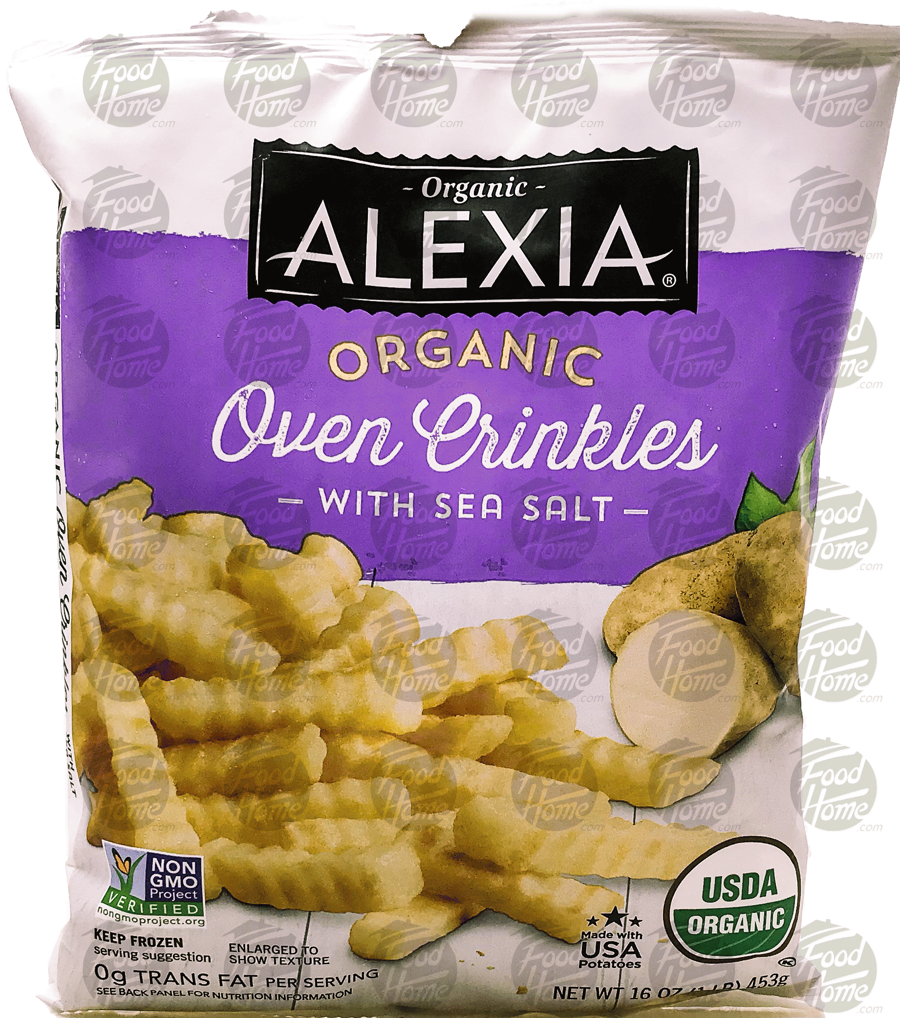 Alexia organic oven crinkles with sea salt Full-Size Picture